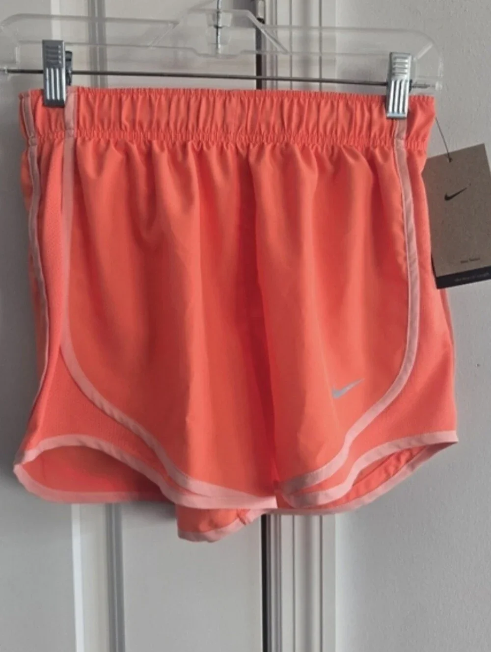 Nike Tempo Women's Dri-FIT Mid-Rise Brief-Lined Running Shorts.